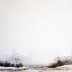 Silence blanc marbre huile