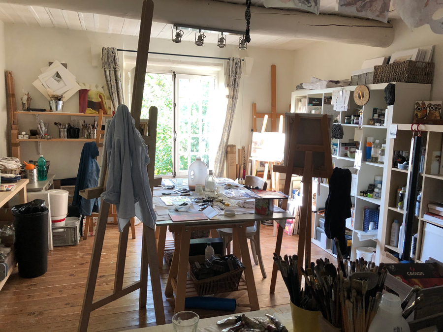 Atelier de Doro.T à Gordes